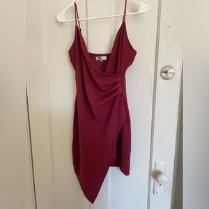Maroon dress